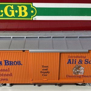 LGB G Scale #4067 DG Wilson Bros. Circus Train ~ Dancing Bears Car  LTD EDITION